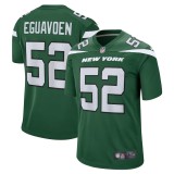 Men's New York Jets Sam Eguavoen Gotham Green Game Jersey