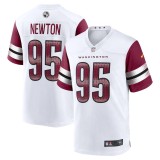 Men's Washington Commanders Jer'Zhan Newton White Game Jersey