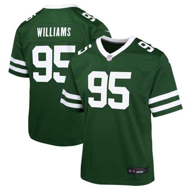 Youth New York Jets Quinnen Williams Legacy Green Game Jersey