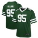 Youth New York Jets Quinnen Williams Legacy Green Game Jersey