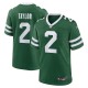 Men's New York Jets Tyrod Taylor Legacy Green Team Game Jersey