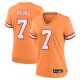 Women's Tampa Bay Buccaneers Bucky Irving Orange Alternate Game Jersey