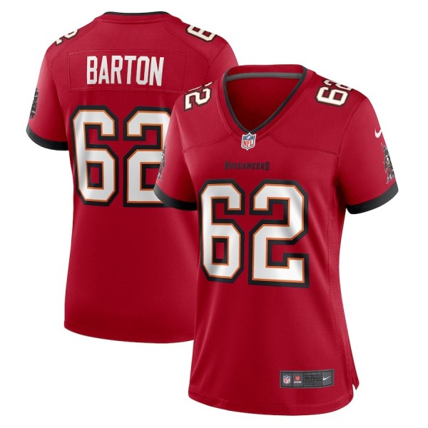 Women's Tampa Bay Buccaneers Graham Barton Red Game Jersey