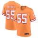 Men's Tampa Bay Buccaneers Derrick Brooks Orange Throwback Game Jersey