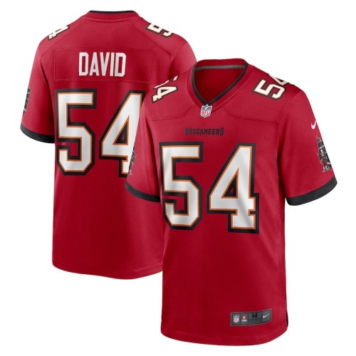 Men's Tampa Bay Buccaneers Lavonte David Red Game Jersey