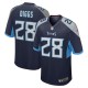Men's Tennessee Titans Quandre Diggs Navy Game Jersey