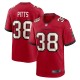 Men's Tampa Bay Buccaneers Derrek Pitts Red Game Jersey