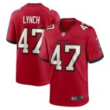 Men's Tampa Bay Buccaneers John Lynch Red Retired Player Game Jersey