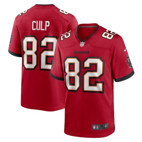 Men's Tampa Bay Buccaneers Devin Culp Red Game Jersey