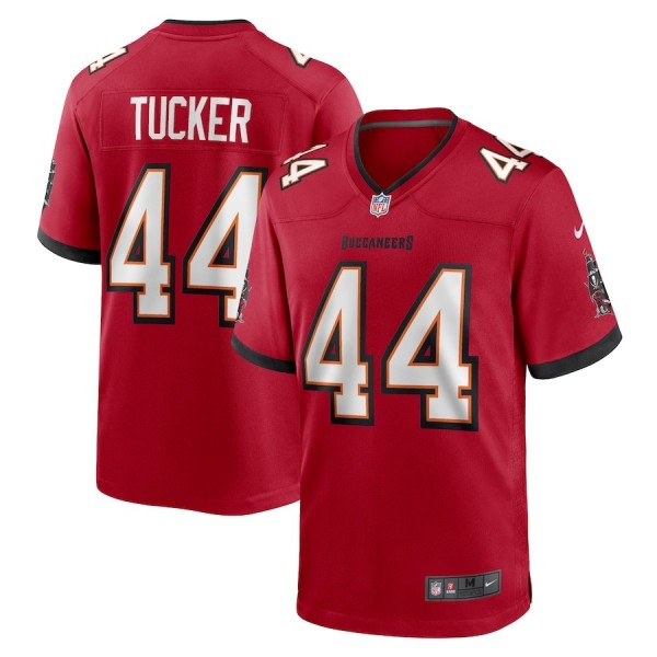 Men's Tampa Bay Buccaneers Sean Tucker Red Game Jersey