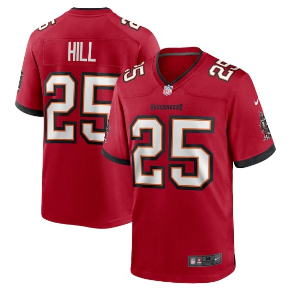 Men's Tampa Bay Buccaneers Troy Hill Red Game Jersey