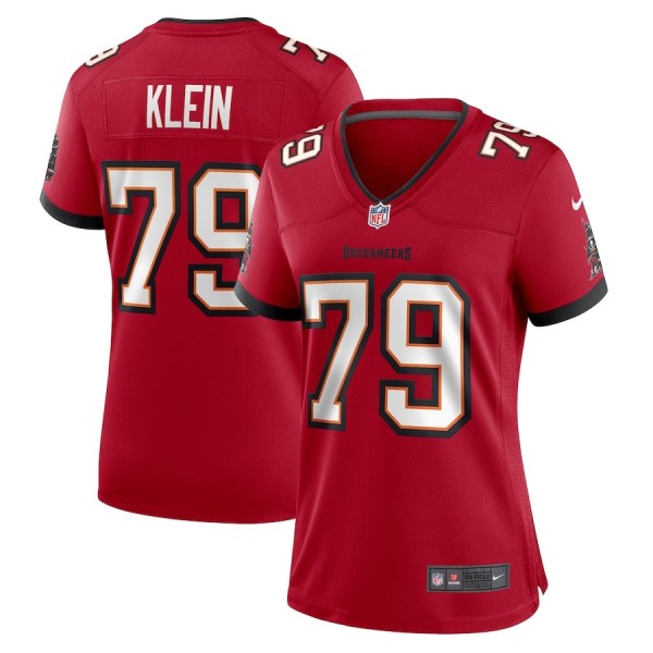 Women's Tampa Bay Buccaneers Elijah Klein Red Game Jersey