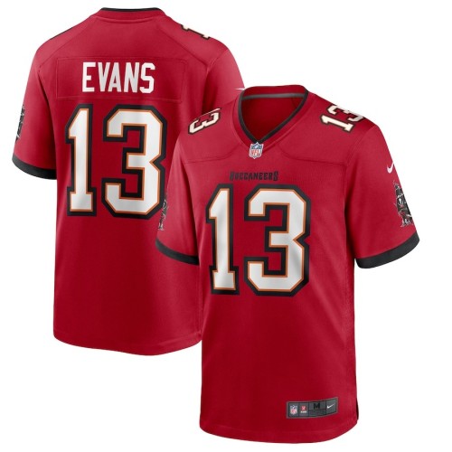 Men's Tampa Bay Buccaneers Mike Evans Red Game Jersey
