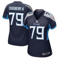 Women's Tennessee Titans Lloyd Cushenberry III Navy Game Jersey