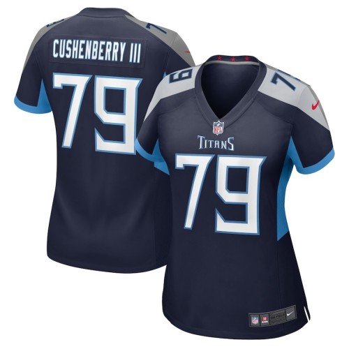 Women's Tennessee Titans Lloyd Cushenberry III Navy Game Jersey