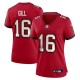 Women's Tampa Bay Buccaneers Trenton Gill Red Team Game Jersey