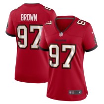 Women's Tampa Bay Buccaneers Earnest Brown IV Red Game Jersey