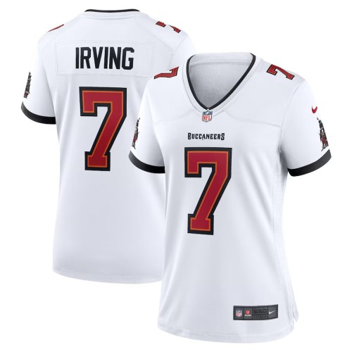 Women's Tampa Bay Buccaneers Bucky Irving White Game Jersey