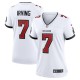 Women's Tampa Bay Buccaneers Bucky Irving White Game Jersey