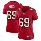 Women's Tampa Bay Buccaneers Cody Mauch Red Game Jersey