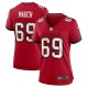 Women's Tampa Bay Buccaneers Cody Mauch Red Game Jersey
