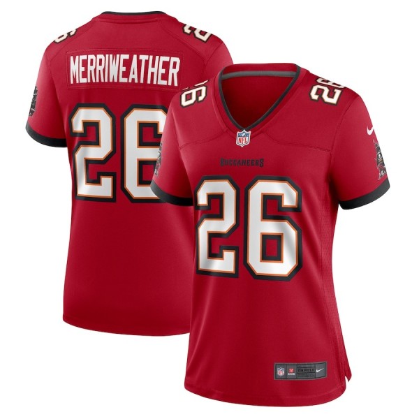 Women's Tampa Bay Buccaneers Kaevon Merriweather Red Game Jersey