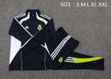 Real Madrid 25/26 Retro Half-Zip Training Top and Pants Set B2543