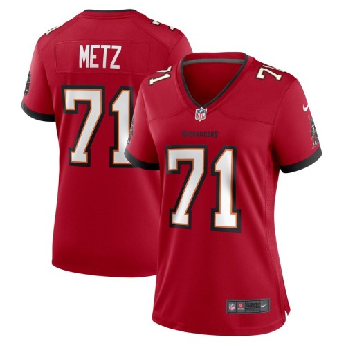 Women's Tampa Bay Buccaneers Lorenz Metz Red Game Jersey