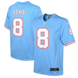 Youth Tennessee Titans Will Levis Light Blue Oilers Throwback ALT2 Player Game Jersey