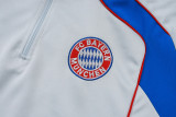 Bayern Munich 25/26 Retro Half-Zip Training Top and Pants Set B2548