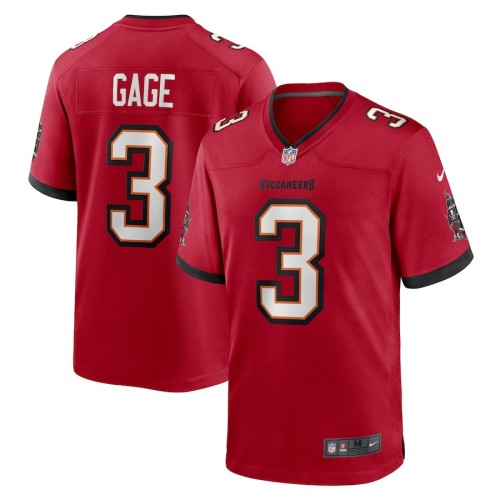 Men's Tampa Bay Buccaneers Russell Gage Red Game Jersey