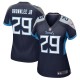 Women's Tennessee Titans Jarvis Brownlee Jr. Navy Game Jersey