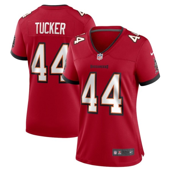 Women's Tampa Bay Buccaneers Sean Tucker Red Game Jersey