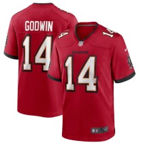 Men's Tampa Bay Buccaneers Chris Godwin Red Game Player Jersey