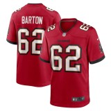 Men's Graham Barton Pick No. 26 Red Player Game Jersey
