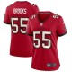 Women's Tampa Bay Buccaneers Derrick Brooks Red Game Retired Player Jersey