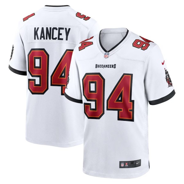 Men's Tampa Bay Buccaneers Calijah Kancey White Game Jersey