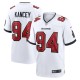 Men's Tampa Bay Buccaneers Calijah Kancey White Game Jersey