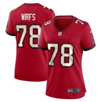 Women's Tampa Bay Buccaneers Tristan Wirfs Red Game Jersey