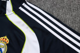 Real Madrid 25/26 Retro Half-Zip Training Top and Pants Set B2543