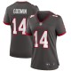 Women's Tampa Bay Buccaneers Chris Godwin Pewter Alternate Game Jersey