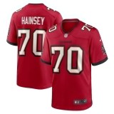 Men's Tampa Bay Buccaneers Robert Hainsey Red Game Jersey