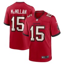 Men's Tampa Bay Buccaneers Jalen McMillan Red Game Jersey