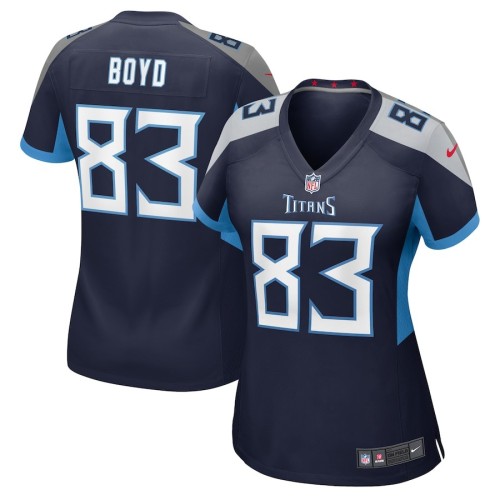 Women's Tennessee Titans Tyler Boyd Navy Game Jersey