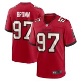 Men's Tampa Bay Buccaneers Earnest Brown IV Red Game Jersey