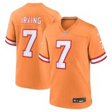 Men's Tampa Bay Buccaneers Bucky Irving Orange Alternate Game Jersey