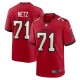 Men's Tampa Bay Buccaneers Lorenz Metz Red Game Jersey