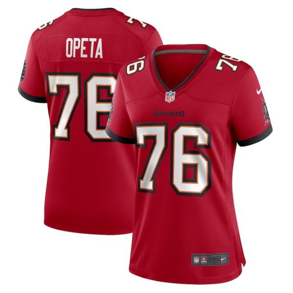 Women's Tampa Bay Buccaneers Iosua Opeta Red Game Jersey