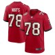 Men's Tampa Bay Buccaneers Tristan Wirfs Red Game Jersey