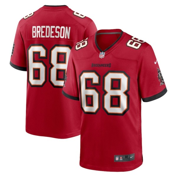 Men's Tampa Bay Buccaneers Ben Bredeson Red Game Jersey